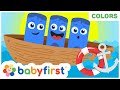How to Draw a Boat & more Transport Vehicles | Coloring & Drawing for Kids w Color Crew | BabyFirst