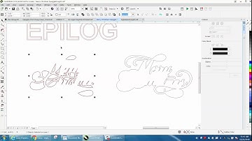 Corel Draw Tips & Tricks Text or Font Little Ticker
