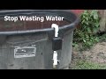 How To DIY Automatic Water Valve for Open Top Containers