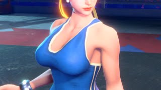 CHUN-LI (Nostalgia Costume Topless) vs LUKE - Street Fighter 6 MOD 4K