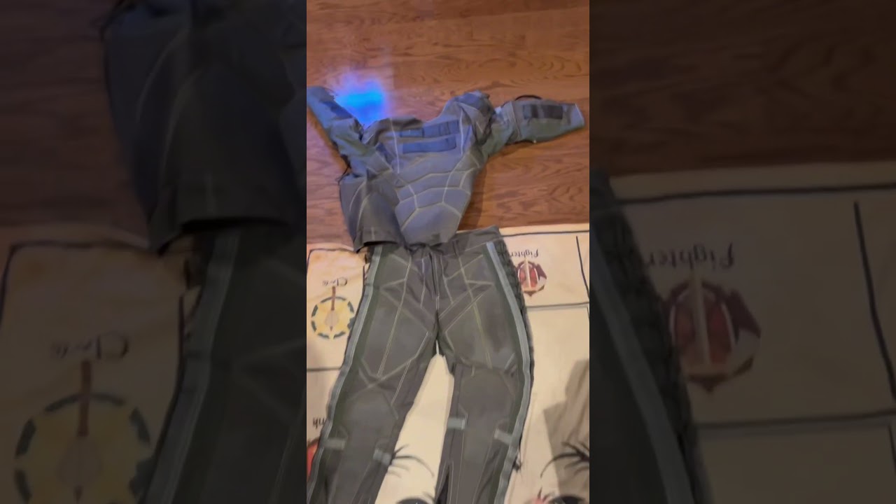 The Batman Pattinson suit test fit