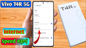 vivo t4r me internet ki speed kaise badhaye, vivo t4r internet setting