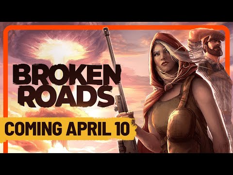 Broken Roads - Release Date Trailer | Post-Apocalyptic CRPG