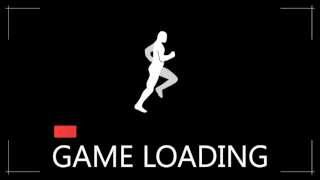 Loading Running Man Game Screen - 2D Flash Animation