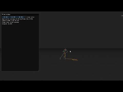 motion matching c++ debug visualization