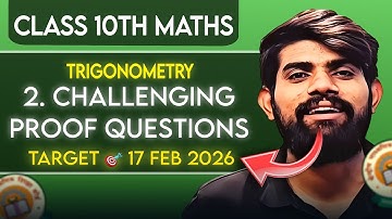 Trigonometry Proof Question | Trigonometry Class 10 | Ch 8 Maths Class 10 |