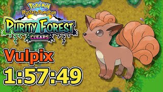 Vulpix (1:57:49) - Purity Forest Clears (167/386) - Pokemon Mystery Dungeon: Blue Rescue Team