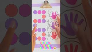 Free Printable | Left Finger, Right Palm Dot activity! 🌈🤍✋🧠✨