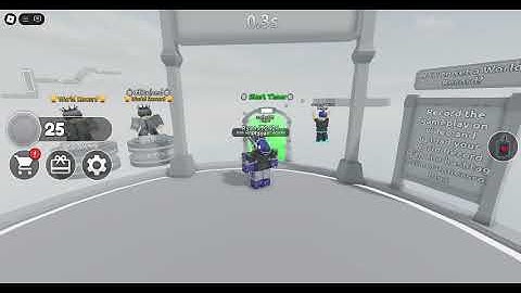 0.27 ON TIME RUNNERS PIXEL WORLD RECORD #timerunnersroblox