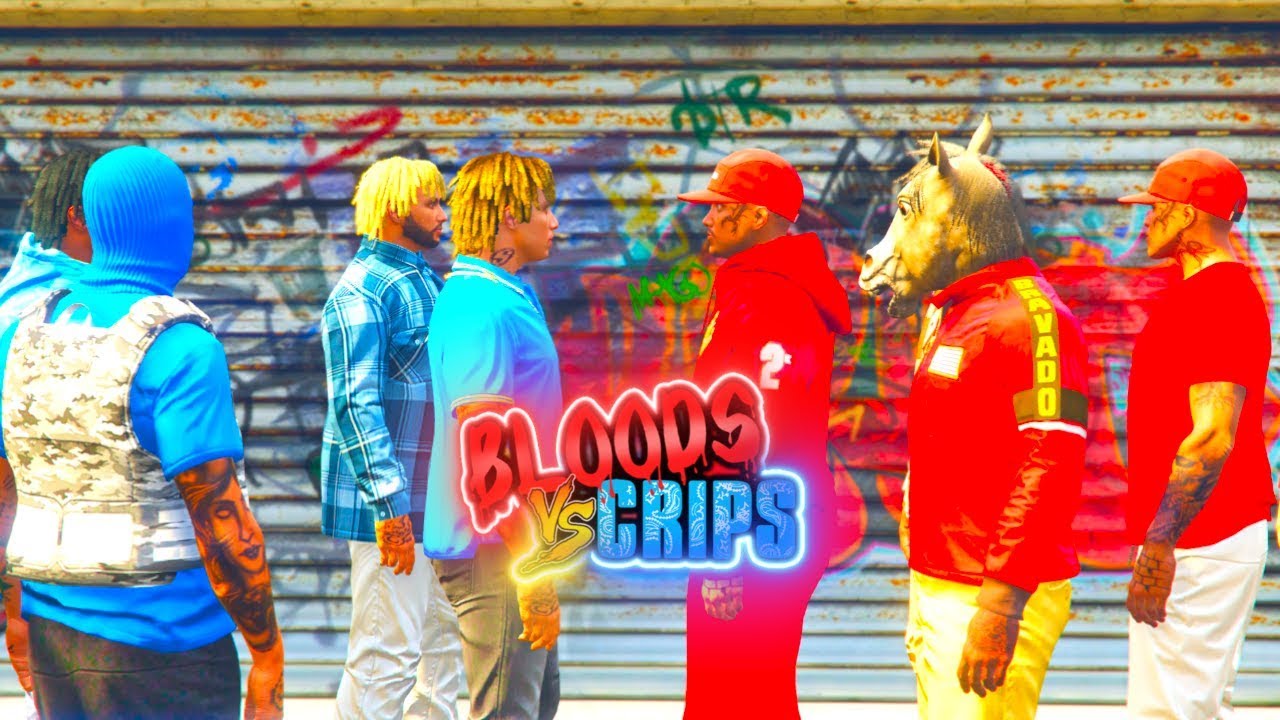 GTA 5 BLOODS VS CRIPS GANG WAR "TURF WAR" YouTube