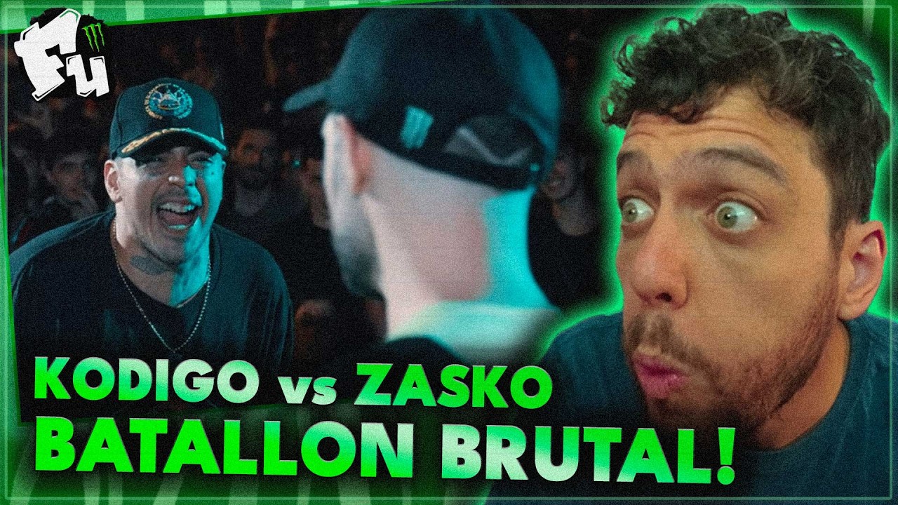 KODIGO vs ZASKO 🤯🤯BATALLÓN BRUTAL EN LA FU 🔥🔥