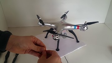 How to replace Syma x8hg propeller