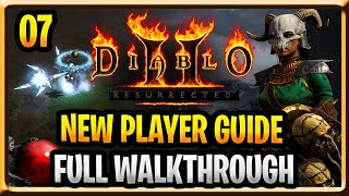 Diablo 2 Resurrected New Player and Beginner Guide Full Walkthrough Campaign Sorceress Part 7