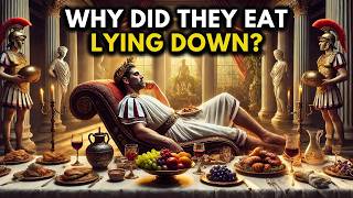 The Romans Ate Lying Down For a Very Important Reason!