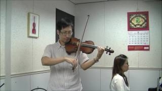 ABRSM 2016 - 2019 Violin Grade 2 exam piece (B3)