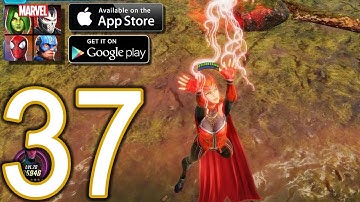 MARVEL Strike Force Heroes Android iOS Walkthrough - Part 37 - Campaign: The Nexus Chapter 5, Event