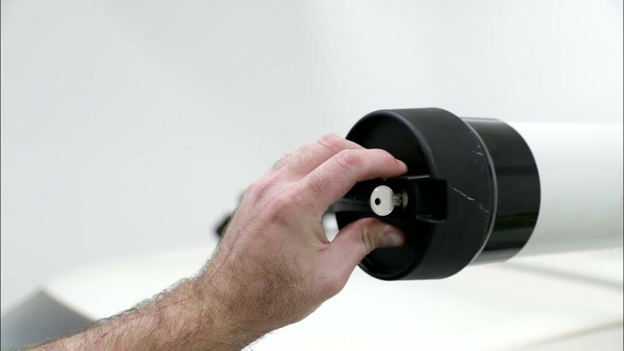 RhinoRack LSE102 Conduit Locking End Caps for Schedule 40 PVC