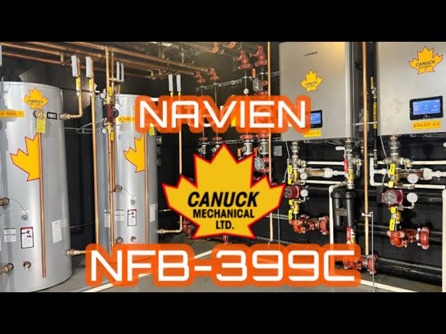 Navien NFB-C Commercial Condensing Fire Tube Boiler - YouTube