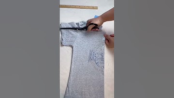 Biến áo thun thành quần short #meọmayvá