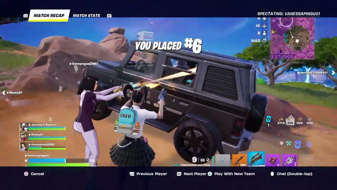 1st February 2026. 12:03 pm. Squads Filled Team Build Gameplay Battle Royale chapter 7: Season 1