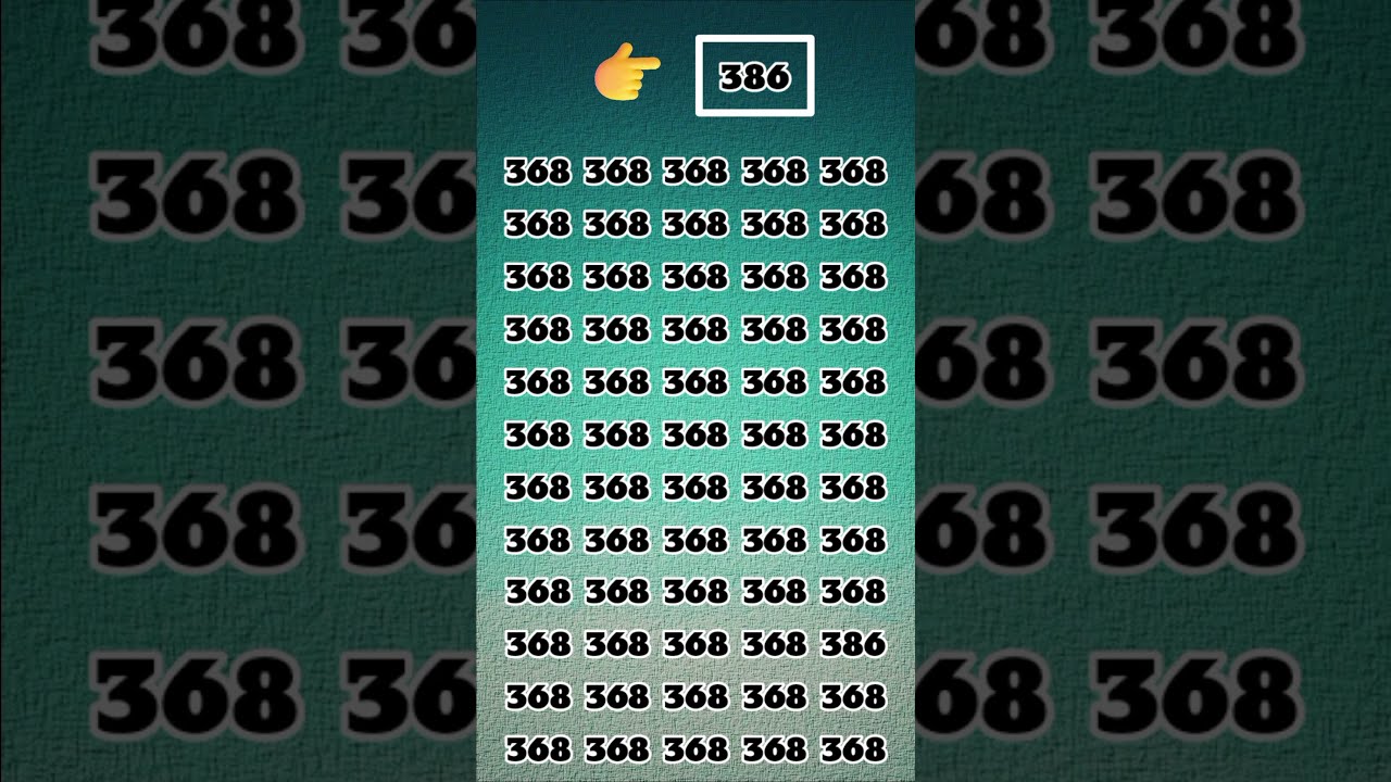 Find The 386 Number Game Maths Kidsvideo Facts Trending Ssc Shortsfeed Upsc