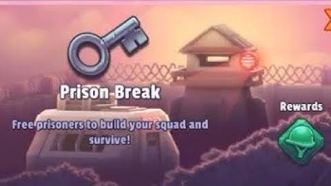 Guns up mobile trying out Prison Break