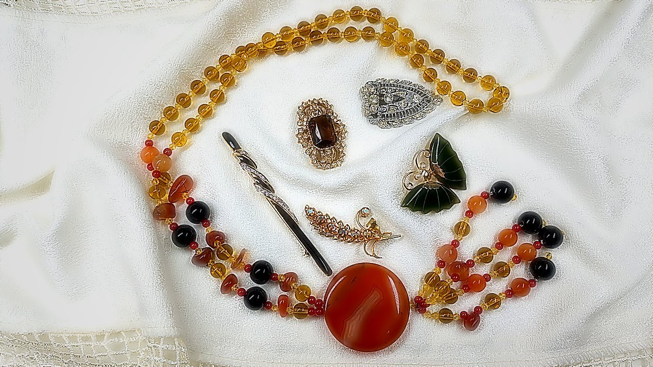 Уникальные винтажные украшения из винтажного бутика  Часть 1