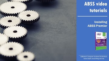 Installing ABSS Premier