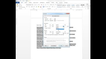 Microsoft Word Tutorial, Formatting Works Cited List, MLA Format, Microsoft Word