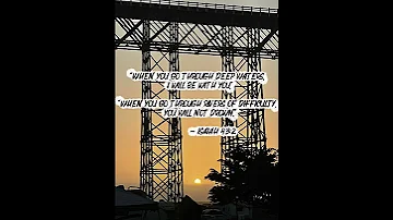 Isaiah 43 2 Through Deep Waters You Will Not Drown Bible Verse Scripture Daily Devotional 