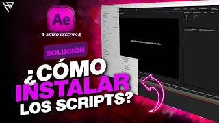 INSTALAR SCRIPTS EN AFTER EFFECTS @HundsvartJarva
