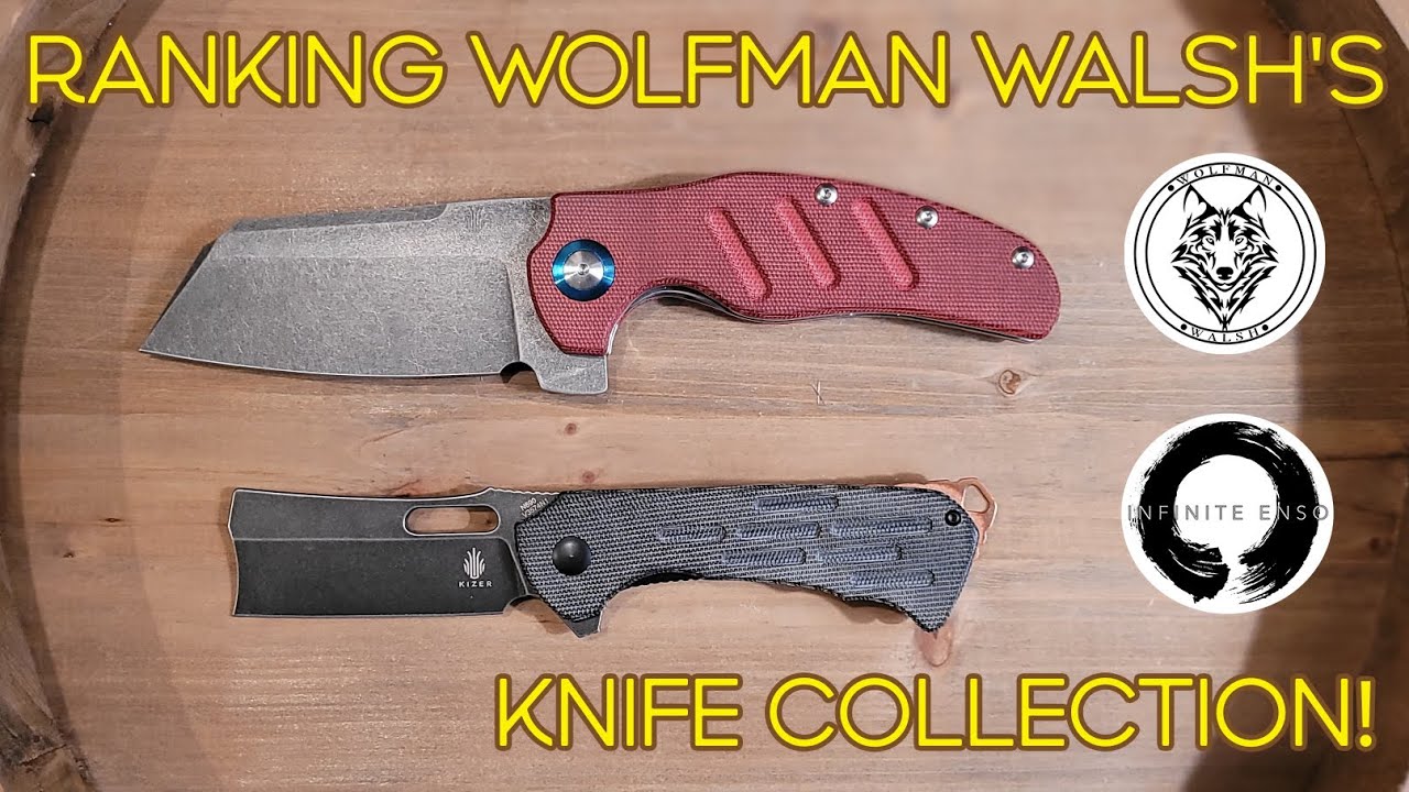 Ranking Wolfman Walsh’s Knife Collection! Knife Tier List