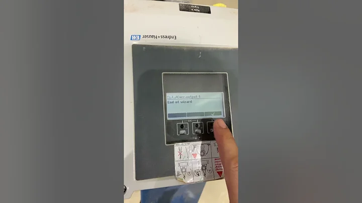 Endress Hauser promag 400 Flow meter