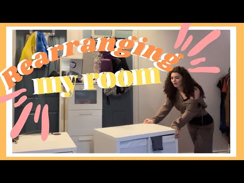 rearranging my room