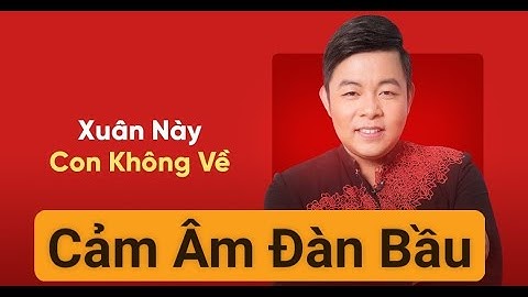 Cảm Âm  | Xuân Này Con Không Về | Đàn Bầu Chất