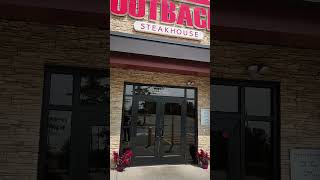 Lunch and Dinner #outback #steakhouse #food #eat #protien #fyp