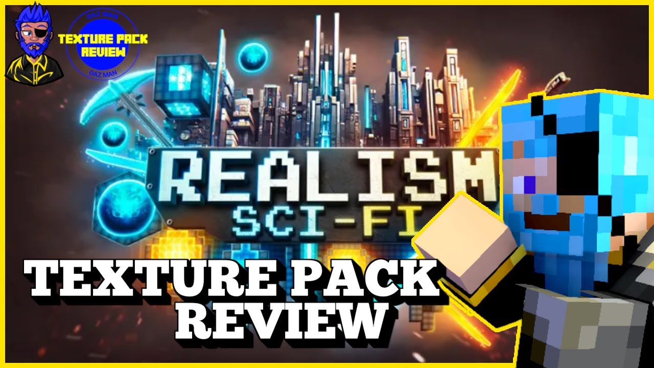 Realism Sci-Fi 128x Texture Pack Review ¦ Daz Man Minecraft Texture ...
