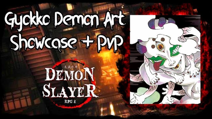 Hantengu Demon Art Showcase + PvP, Demon Slayer RPG 2, 8 SKILLS