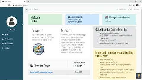 NLAC LMS Tutorial - Update Account