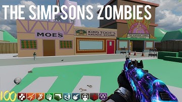 THE SIMPSONS ZOMBIES - Call of Duty Black Ops III Custom Zombies