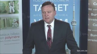 Fraud Prevention Month Launch 2016 | @TorontoPolice Financial Crimes Unit