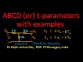 ABCD parameters | t-parameters explained with examples -Lecture 7