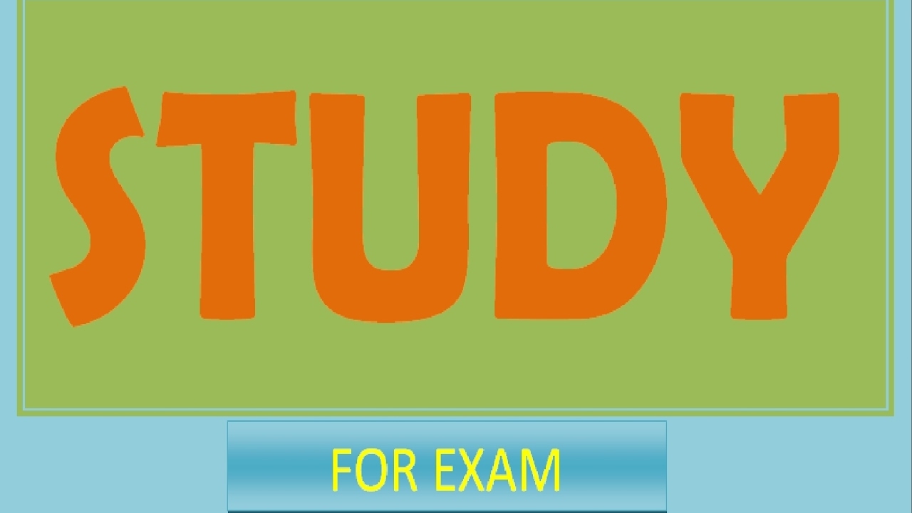 Examination Stream STUDY FOR EXAM Live Stream - YouTube