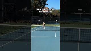 And It Wasnt The First Attempt To Hit Her tennis tennisgirl tennisplayer
