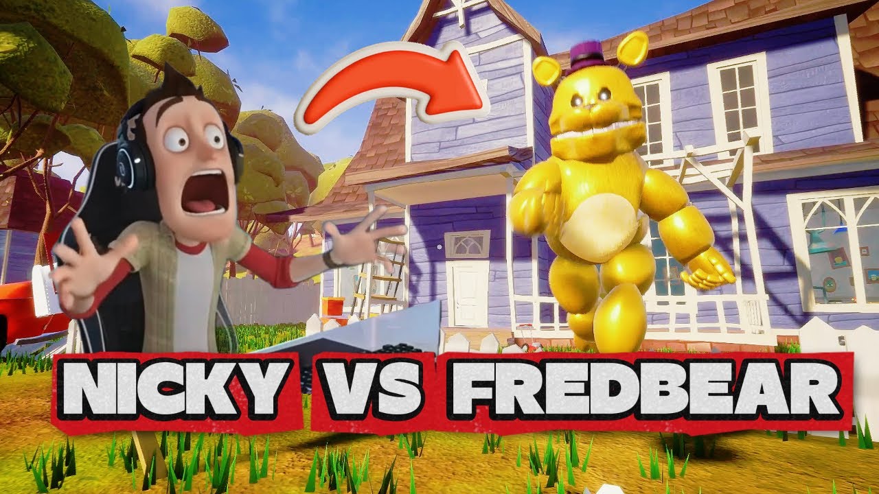 Nicky Returns to SAVE Neighbor from Fredbear!