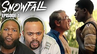 Caribbean Men React' Snowfall Season 1 Episode 1 Reaction