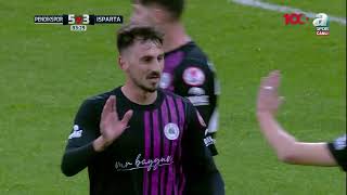 Mehmet Küçükdurmuş Pendikspor 5-3 Isparta 32 Spor Ziraat Türkiye Kupası 4. Tur Maç