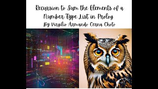 Recursion to Sum the Elements of a Number Type List in Prolog #programming #prolog #computerscience