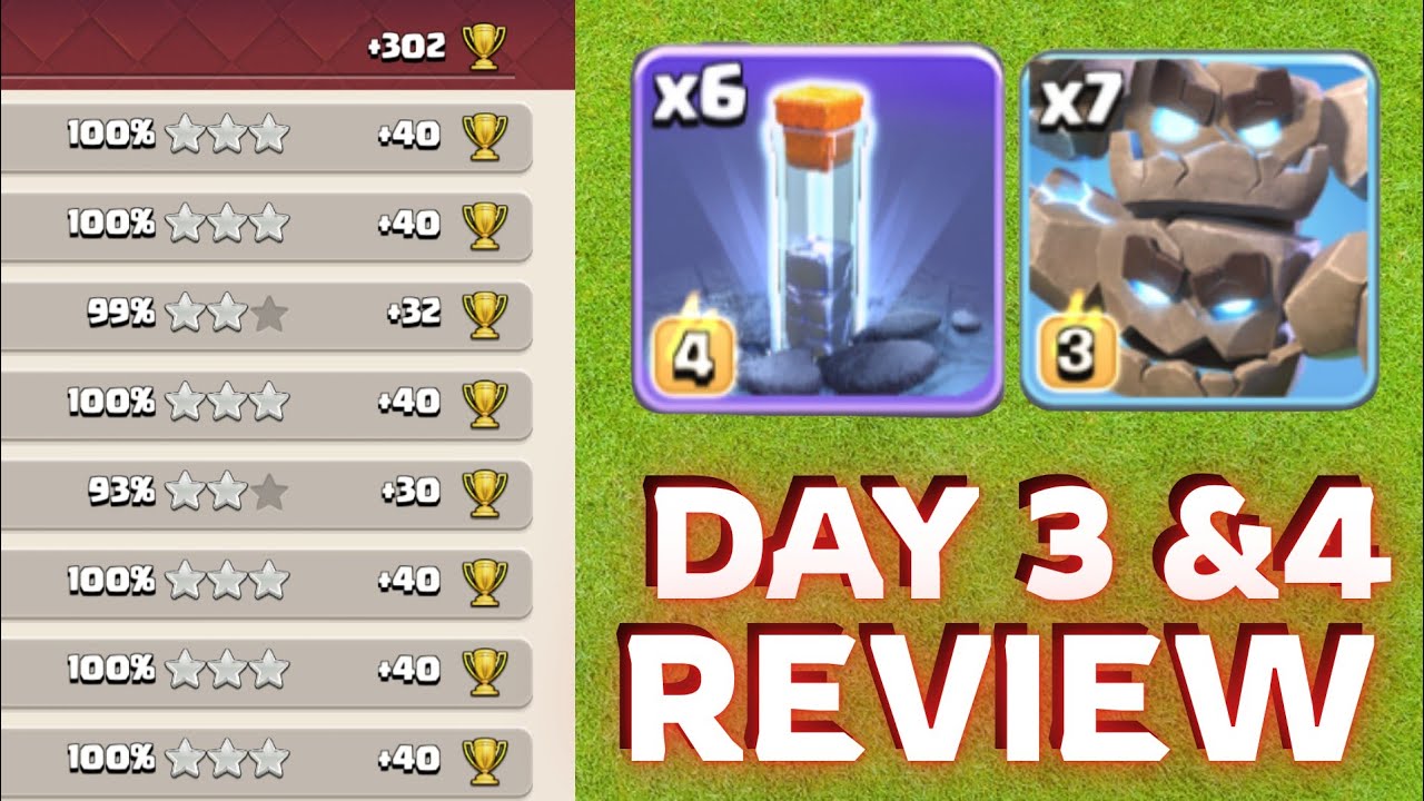 New Meteor Golem Spam Hits at Legends League Top 50💥