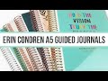 NEW ERIN CONDREN A5 GUIDED JOURNALS | Wellness, Goal Setting, Budget Planners & Hello Kitty Journal